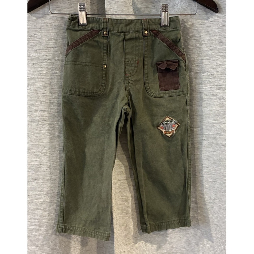 Y2K Disney Winnie The Pooh 100 Acre Woods Cargo Pant Size 3T